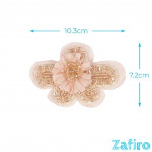 Aplique de flor