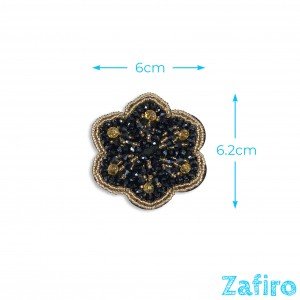 Aplique de flor