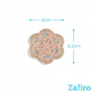 Aplique de flor