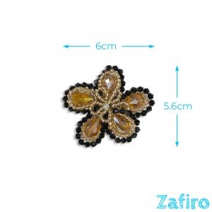 Aplique de flor