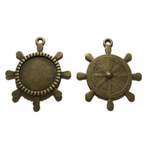 Base de camafeo redondo Ø 30mm