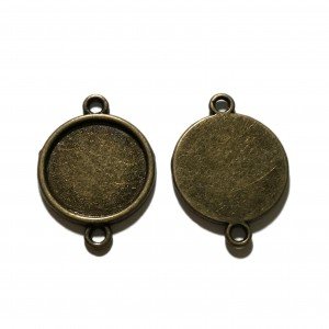 Base de camafeo redondo Ø 20mm