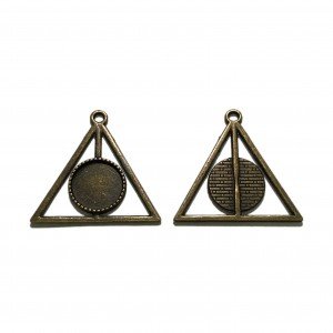 Base de camafeo redondo Ø 16mm