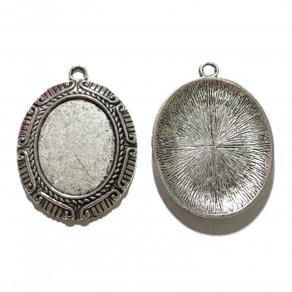 Base de camafeo ovalado 22 x 30mm