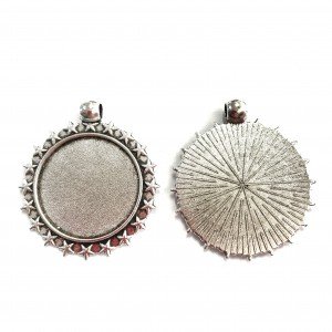 Base de camafeo redondo Ø 25mm