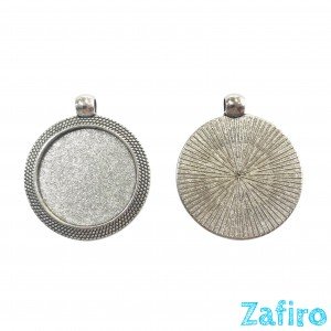 Base de camafeo redondo Ø 25mm