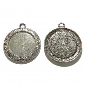 Base de camafeo redondo Ø 28mm