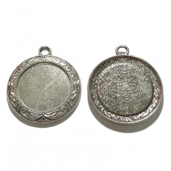 Base de camafeo redondo Ø 28mm