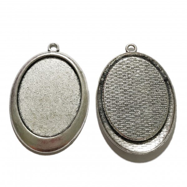 Base de camafeo ovalado 30 x 40mm