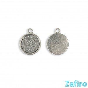 Base de camafeo redondo Ø 18mm
