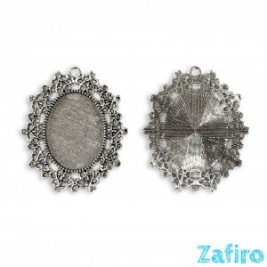 Base de camafeo ovalado 30 x 40mm