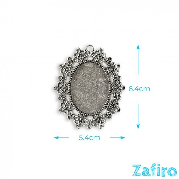 Base de camafeo ovalado 30 x 40mm