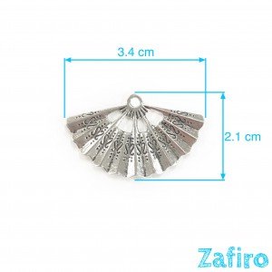 Colgante de abanico
