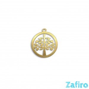 Colgante de árbol de la vida de acero inoxidable