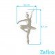 Colgante de bailarina