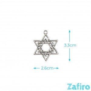 Colgante de estrella de david