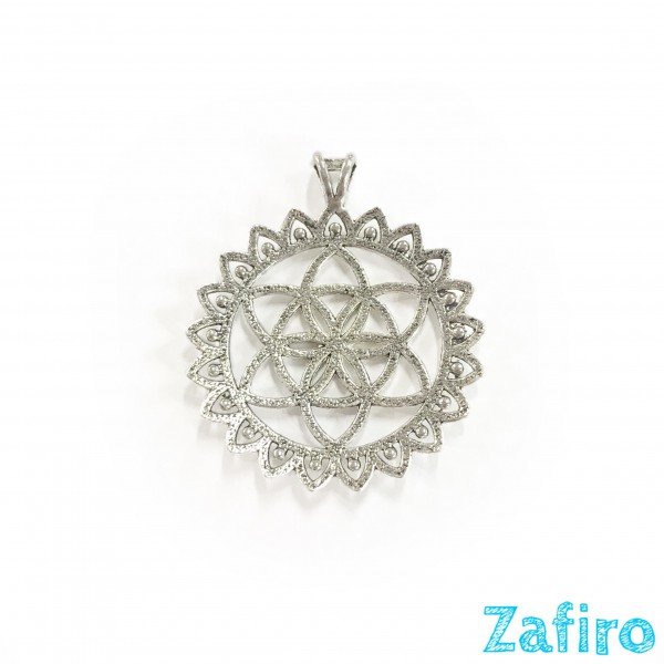 Colgante de flor de la vida