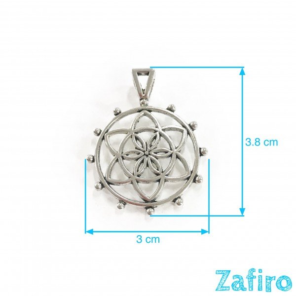 Colgante de flor de la vida