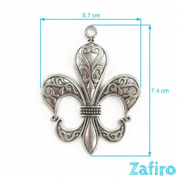 Colgante de flor de lis