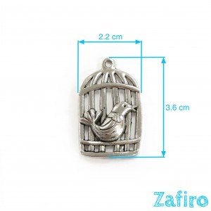 Colgante de jaula de pájaros