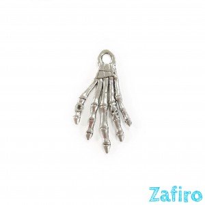 Colgante de mano de esqueleto