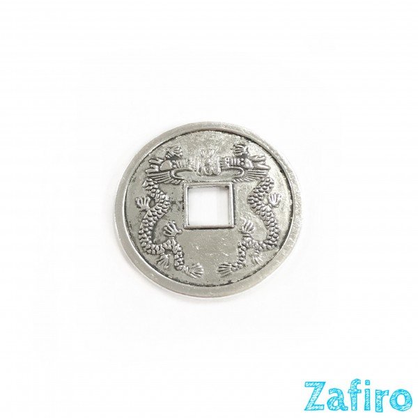 Colgante de moneda china