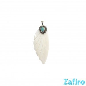 Colgante de pluma