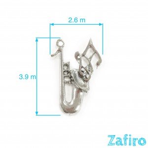 Colgante de saxofón