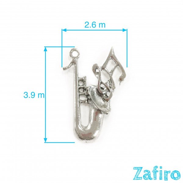 Colgante de saxofón