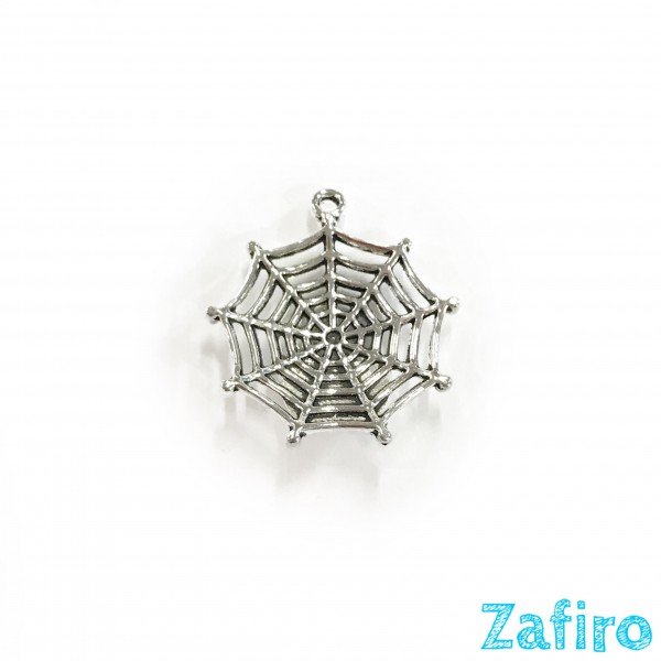Colgante de tela de araña