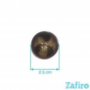 Botón de plástico