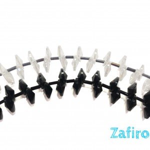 Cristal transparente redondo plano