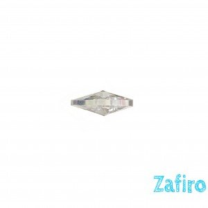 Cristal transparente redondo plano