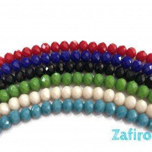 Cristal opaco facetado