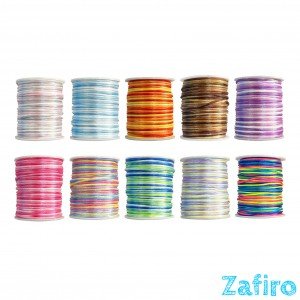 Cola de ratón multicolor