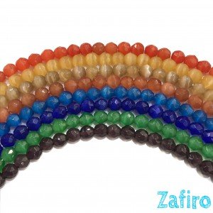 Ojo de gato facetado 7mm