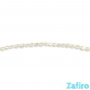 Perla ovalada irregular