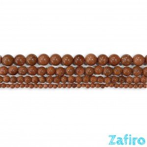 Arena marrón redonda