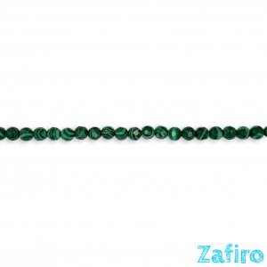 Malaquita facetada 6mm