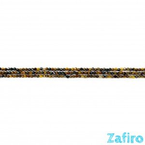 Ojo de tigre facetado 3mm