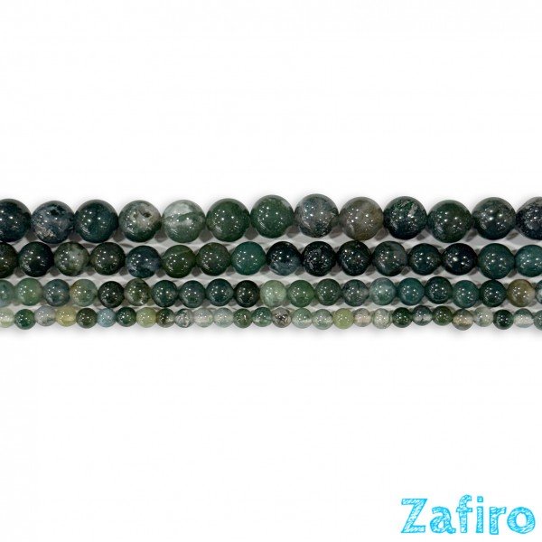 Ágata musgosa redonda