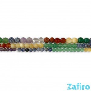 Siete chakras redonda