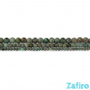 Turquesa africana redonda