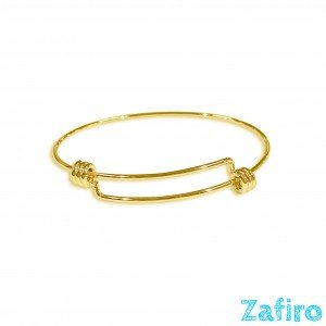Pulsera de acero inoxidable dorado