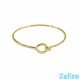 Pulsera de acero inoxidable dorado