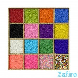 Cuentas de rocalla 2mm