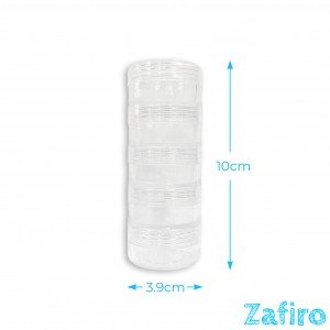 Caja de plástico transparente