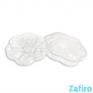 Caja de plástico transparente